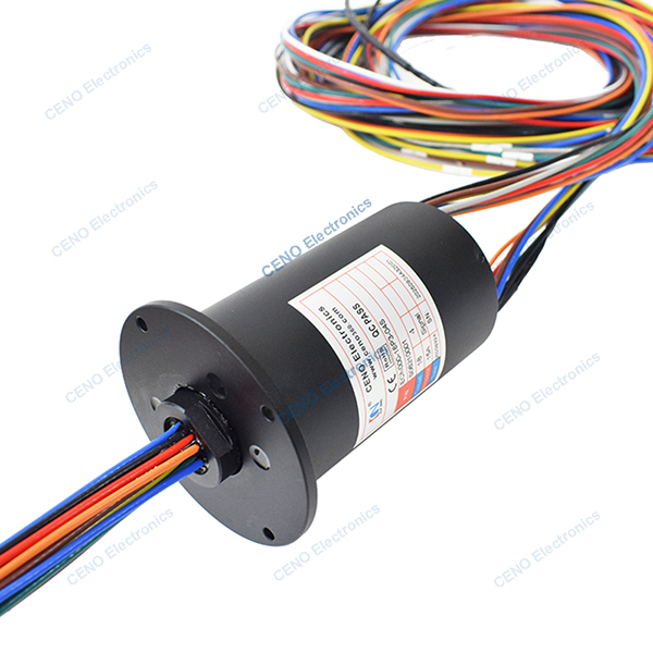 Quality Profinet Signal Slip Ring combine Electric Power Rotary Joint for communication wholesale