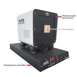 OBM Supported Short Type Thermocouple Calibration Test Furnace for 40mm*300mm