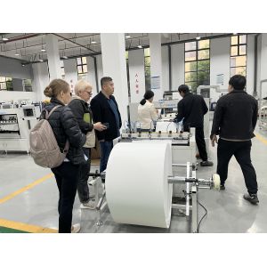 High Efficient Automatic Foam hot melt adhesive Intermittent Gluing and Wave