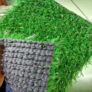 Indoor Outdoor Non Infill Artificial Grass Soccer Field Mini Two Layers