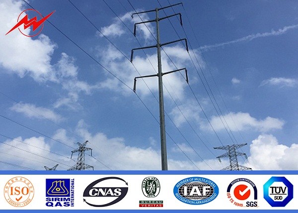 Quality Electrical Galvanized Utility Power Poles For Transmission And Distribution wholesale