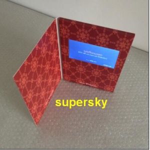 Widely Used Lcd Video Post Card Fully Customized Valentine'S Day Gift
