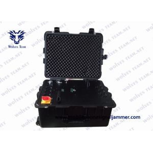 Cheap 20 - 3600 MHz Military Vehicle Bomb Jammer Portable Cell Phone RF Signal Jammer for sale
