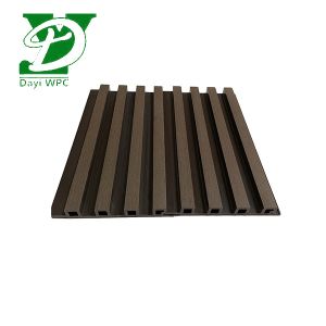 Customizable WPC Fluted Wall Panel Total Solution For Outdoor Projects