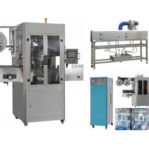 Plastic Mineralized Water Bottle Steam Shrink Sleeve Labeling Machine with