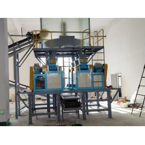 Granules Sise 2-10mm Compound Fertilizer Making Line with Double Roller