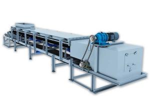 Cheap Custom Troughed Belt Conveyor , Material Handling Conveyor Adjustable Speed With Carrying Idler for sale