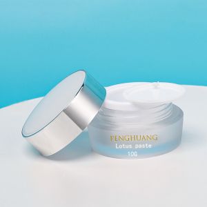 Skin Care Plastic Acrylic Cosmetic Jars Frosted Empty Containers 10g For Lotions