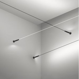 steel led Linear System Lightings Skyline 120° Beam Angle SMD/COB adjustabl