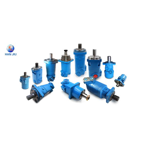 Hydraulic Orbit Motor OMH 500 With 1 In SAE 6B Splined Shaft Side Ports Cross