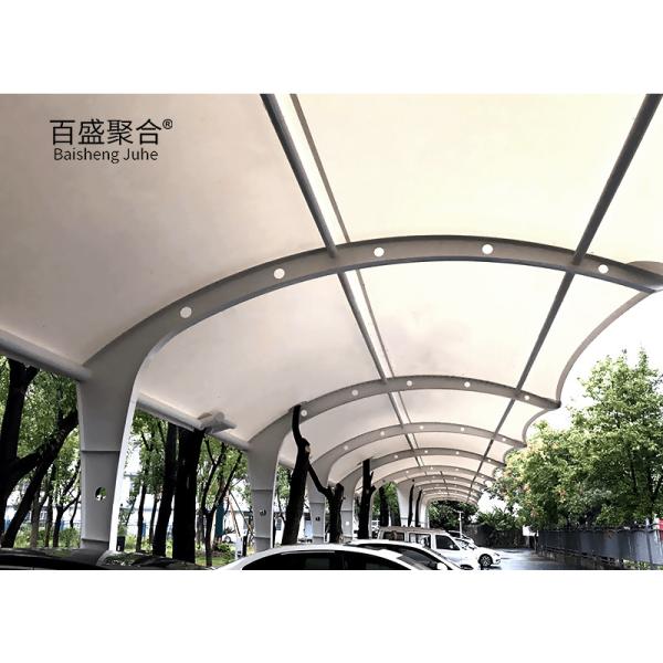 Customized outdoor garden Steel structure car parking shed garage with modern