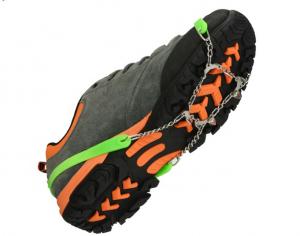 China Micro Spikes Traction Cleats Crampons For Snow Walking And Ice Hiking Climbing Shoes on sale