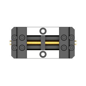 Heavy Cutting Manual Clamping Fixtures 155mm Cnc Milling Fixturing