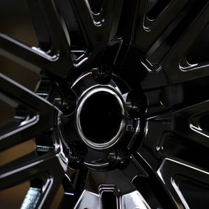 new staggered forged aftermarket Gloss Black forged wheel