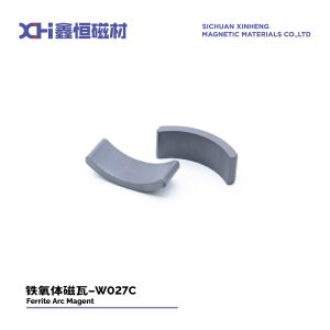 Cheap Anisotropic Sintered Ferrite Magnet with Composite Ferrite Strontium Powder for Fan Motors Packed 370pcs Per Carton for sale