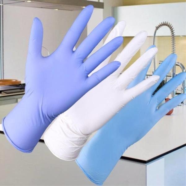 Quality Durable and highly elastic 0.6g Disposable Latex Gloves​ M / L / XL For Examination wholesale