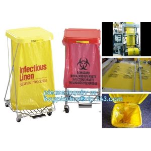 Draw string Biohazard garbage/trash bag for infecciosas/hospital use, biohazardo