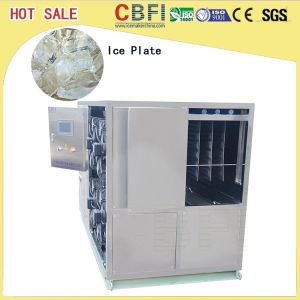 Full Automatic Control Plate Ice Machine 20 Tons Large Production