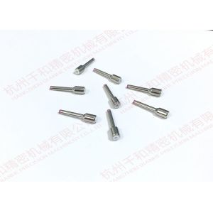 Stainless Steel Coil Winding Nozzle Ruby Tipped Scratch Proofing / Stiffness