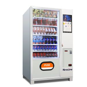 Customized automat Vendlife vending machine for foods and drinks bank airport