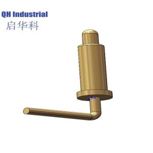 1-3A Spring Loaded Magnet Connector Right Angle Male Female Data Transmissioin