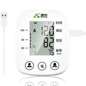 QD117A home use electrical arm type digital blood pressure monitor with cuff