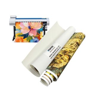 Inkjet Cotton Canvas For Eco-Solvent And Latex Printing 360gsm Matte Canvas For