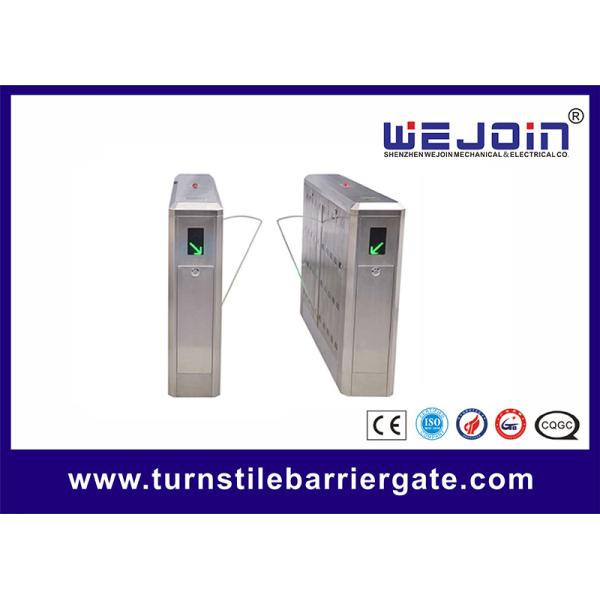 Quality Metro Station Flap Barrier Gate Automatic Single / Double Core 12 Months Warranty wholesale