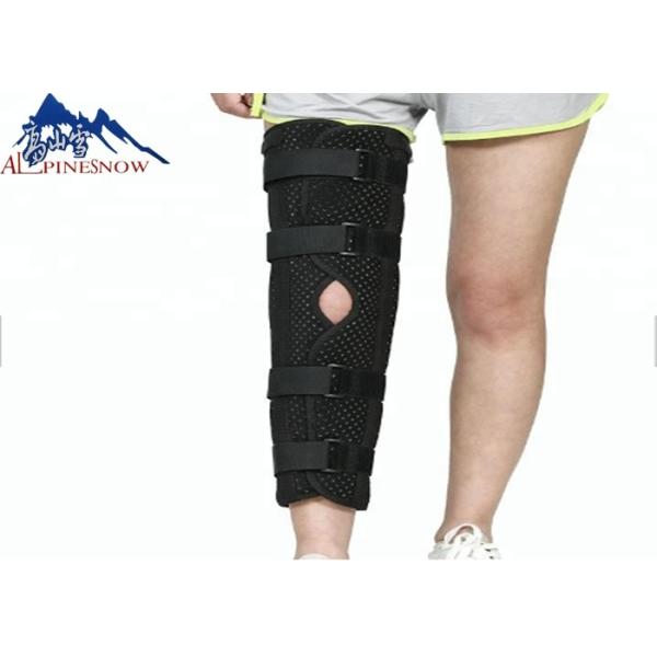 Angle Adjustable Knee Beactive Brace Metal Support Neoprene Orthosis For Knee