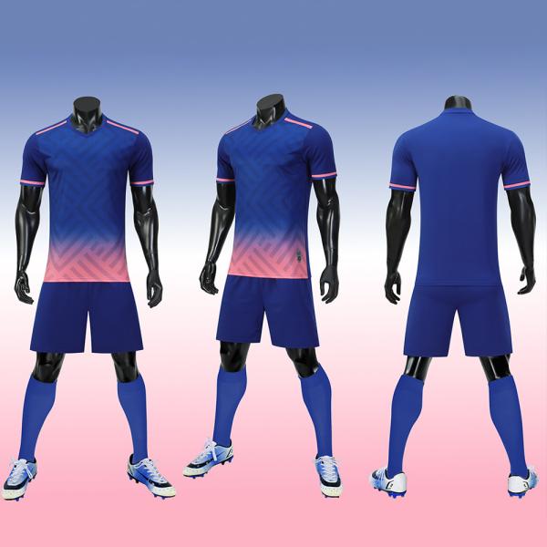 Quality Breathable Soccer Jersey Team Set Premium Fabric Plain Soccer Jersey wholesale