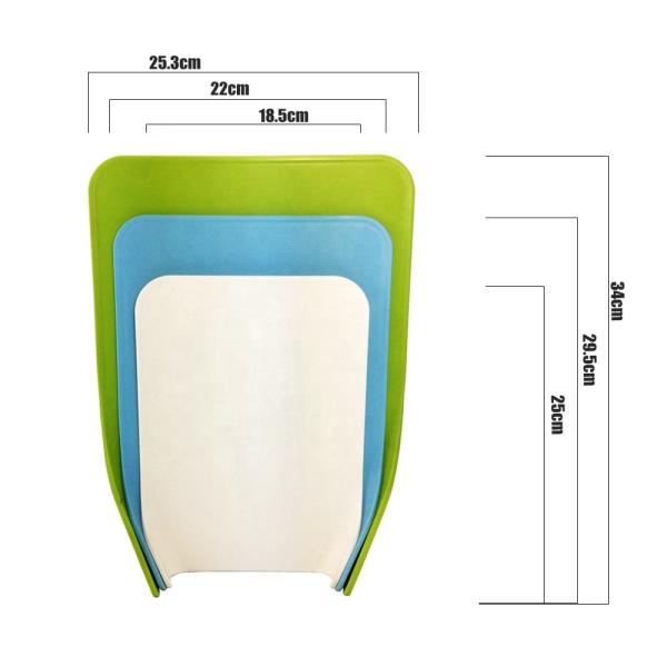 Flexible Plastic Chopping Board Set FOB PORT Ningbo Sustainable for Muebles De Cocina