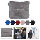 Custom Logo Embroidery Travel Blanket and Pillow Set for Comfortable Airplane