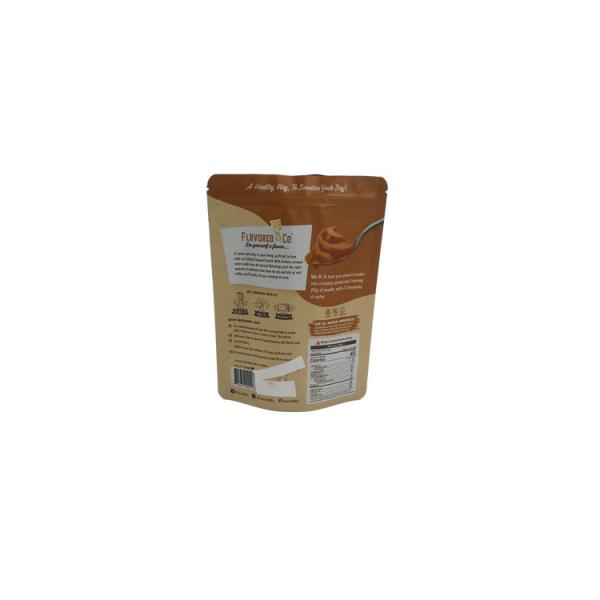 Quality Peanut Powder Bag Foil Pouch Packaging Matte Surface Private Label Plastic Material wholesale
