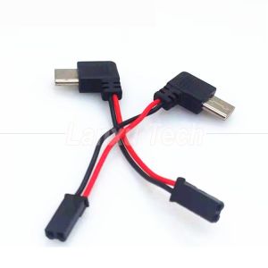 90 Degree Right Angle USB 8 Pin Micro Type C to JST SYP Connector Cable for