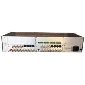 Broadcasting Video and Audio optical transceiver over fiber optic