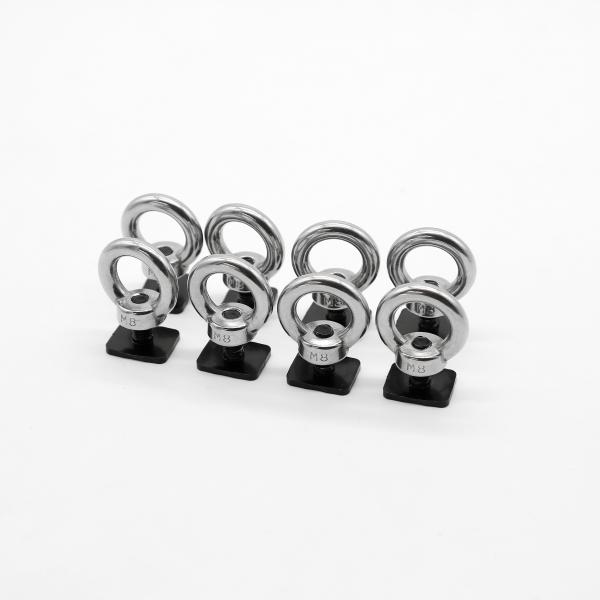 Quality Universal Roof Rack Accessories Swivel Lifting Ring Eye Bolt Corner Bracket Aluminum Alloy wholesale