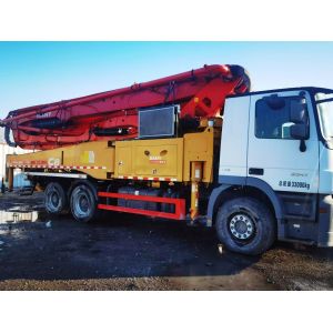 Cheap 170m3/h Max Theoretical Output Second Hand Pump Truck with 12Mpa Max Theoretical Pressure and 49m Max Vertical Reach for sale