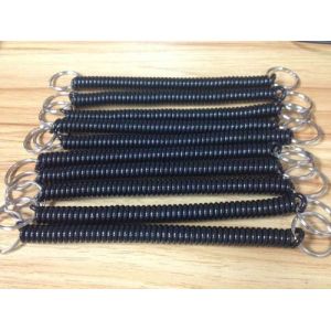 Cheap Beatuiful Peacock Blue Plastic Bungee Cord Spring Rope w/Lamp Bulb Shaped Plastic Snap Hook for sale