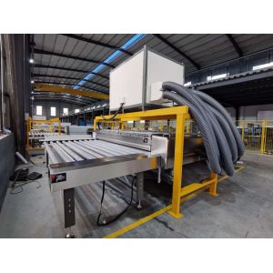 Custom Horizontal Glass Washing Machine with Soft Low e Brushes