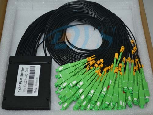 Quality CATV System Optical Fiber Splitter SC / APC With High Stability wholesale