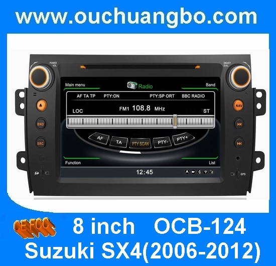 Ouchuango DVD radio head unit Suzuki SX4(2006-2012)S100 platform with 3G WIFI