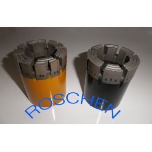 Mining Exploring Diamond Core Drill Bits BQ HQ NQ PQ For Hard Rock Formation
