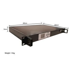 HD COFDM Wireless Radio Receiver Video Data Transmission Equipment H.264