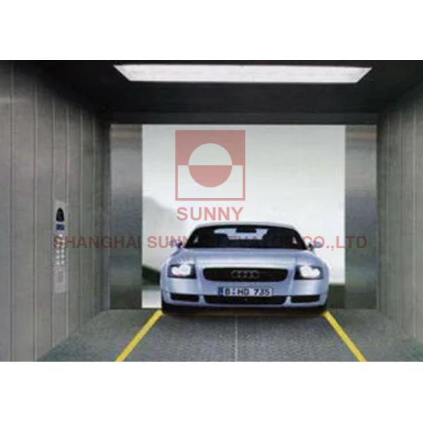 Quality Shock Absorbing ISO9001 MRL 3T Safe 0.25m Home Car Elevator Lift wholesale