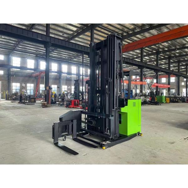 Rotate Three Directions Move Forward Body 3 Way Pallet Stacker For Narrow