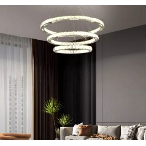Adjustable Modern Circular Ring Chandelier Dia 50cm / 19.7inch