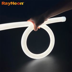 UV Resistant Silicone Circular LED Neon Flex 360° IP67 Flexible Neon LED Strip