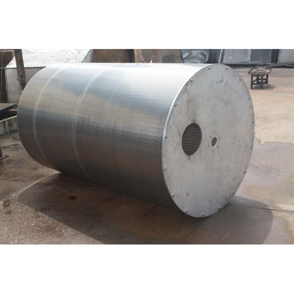 Minimum Orifice Diameter 0.8 Mm Screen Basket For Paper Industry with Rounded