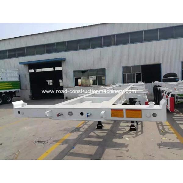 Quality 40ft Skeleton Container Frame Trailer 3 Axles 4 Axles Steel wholesale
