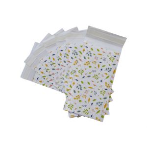 Lightweight Kraft Corrugated Envelopes Grid Bag Glossy Lamination